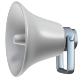 📢